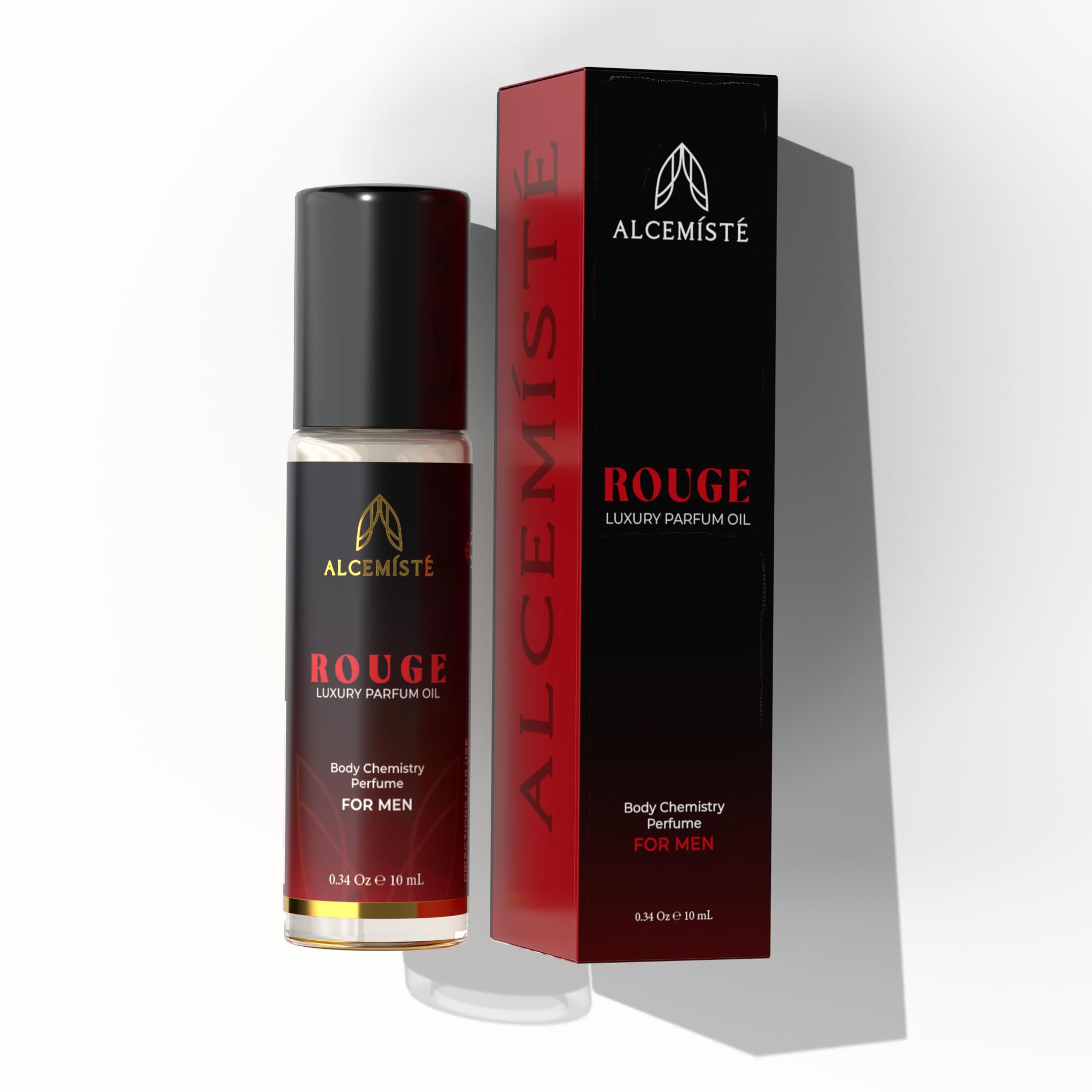 Rouge Pheromones Cologne for Men Concentrated Pheromones Perfume For Men - Body Chemistry Fragrance For Him - Bold