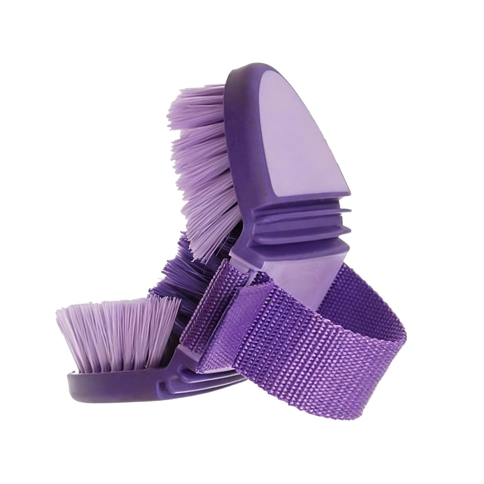 Cepillo de limpieza flexible para caballos con agarre cómodo, cepillo flexible de cerdas suaves para un cuidado eficiente de melena y pelaje