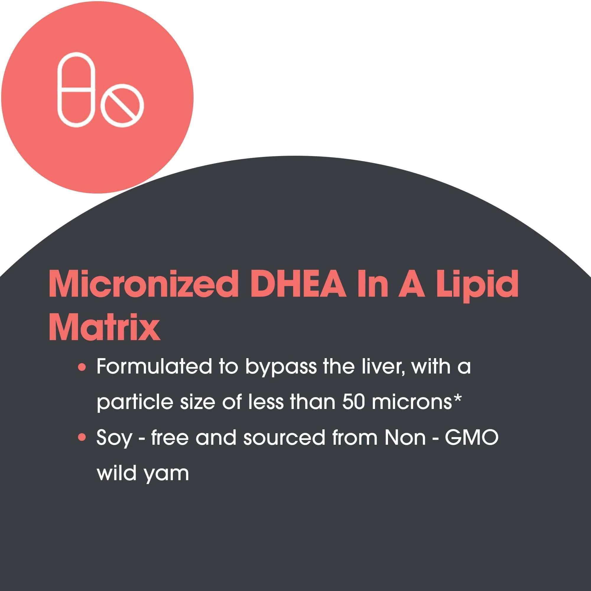 ARG DHEA 25 mg Micronized Lipid Matrix Plant Sourced, 60 Capsules — Amazon image 6