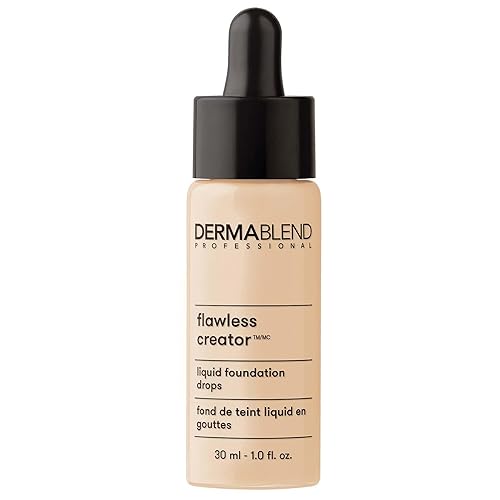 Miniatura 1 de Dermablend Flawless Creator - Base líquida multiusos para maquillaje, base ligera de cobertura completa, acabado natural, 1 onza líquida.