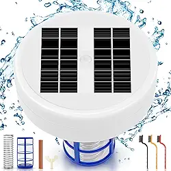 Pearpot Ionizador Solar para Piscina, Purificador de Piscina com Energia Solar, Mata Bactérias e Previne Crescimento de Algas