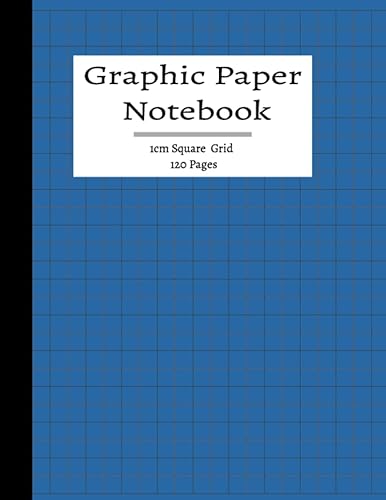 Graph Paper Notebook Grid Paper Notebook for Students, 1 cm Squares (120 Pages, 8.5 x 11).