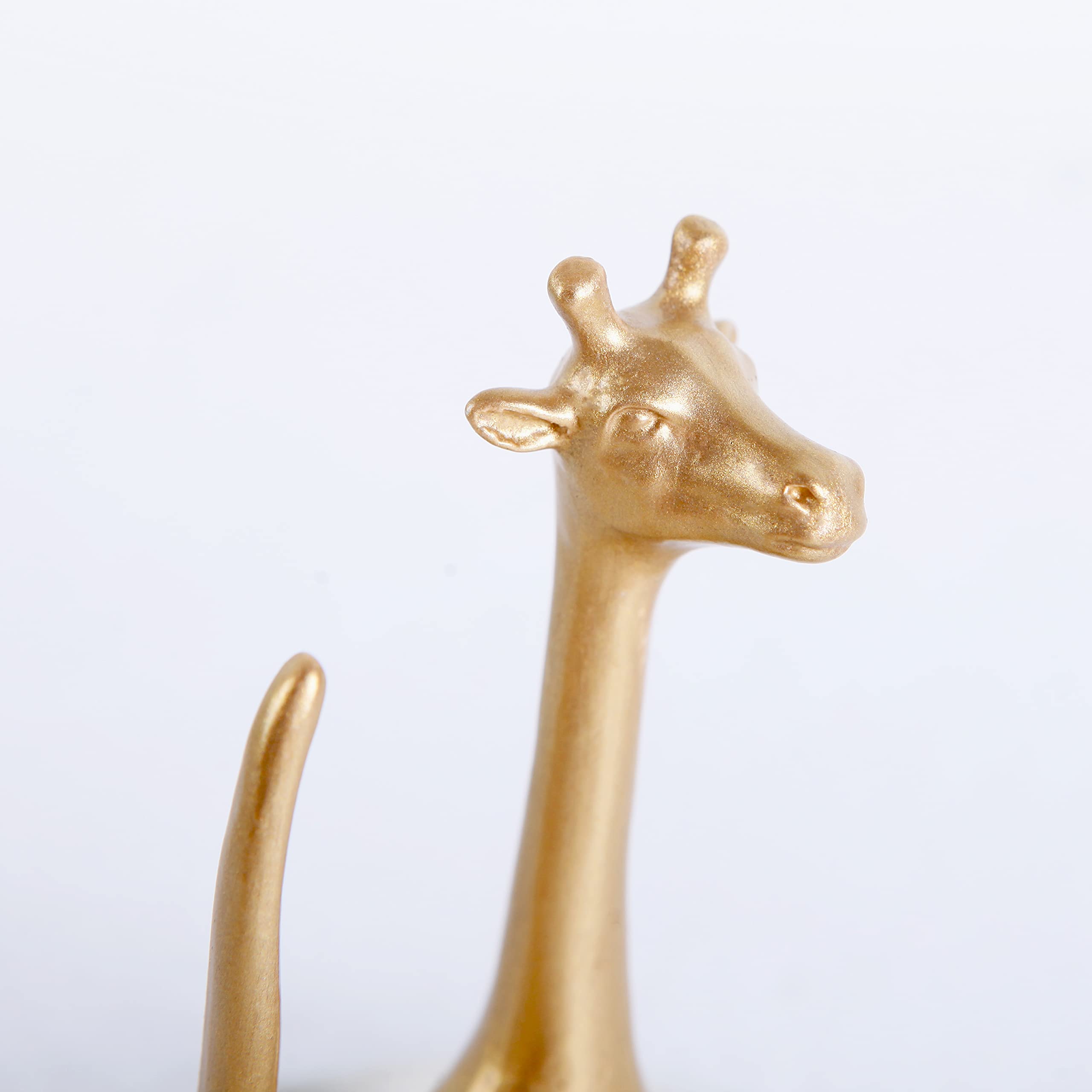 Nikky Home Giraffe Ring Holder Metal Earring Organizer Ring Dish