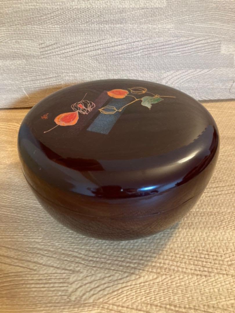 重箱丸型 レトロ アンティーク 弁当箱 おせち