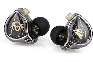 Linsoul QKZ x HBB 10mm Titanium-Coated HiFi in-Ear Earphones