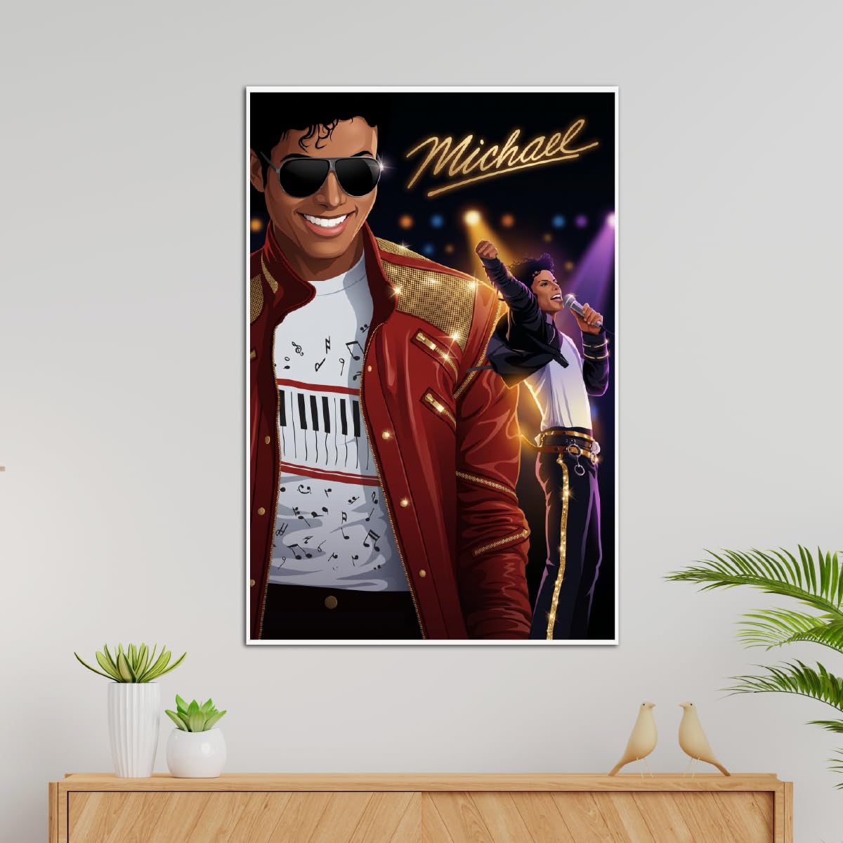 TenorArts Michael Jackson Poster Hollywood Movie Digital Vector