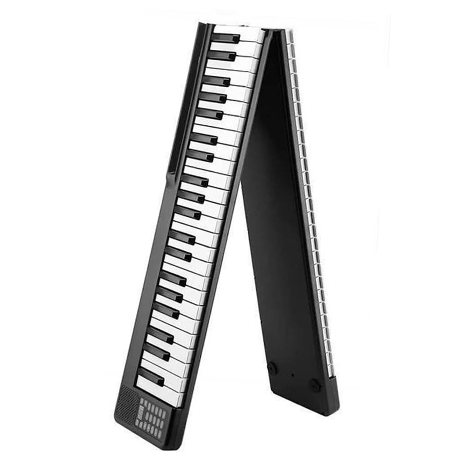 Pianino Elektroniczne Pianino Elektroniczne 88 Klawiszy Klawiatura Muzyczna Dla Dorosłych Początkujący Profesjonalny Składany Trwały(Black)
