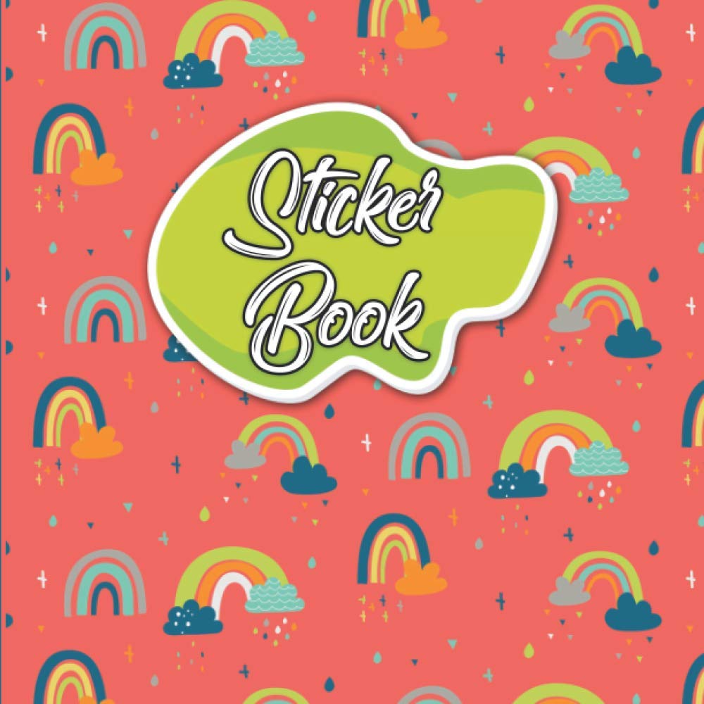 My Sticker Book: Blank Sticker Album, Stickers Collecting Book For Kids