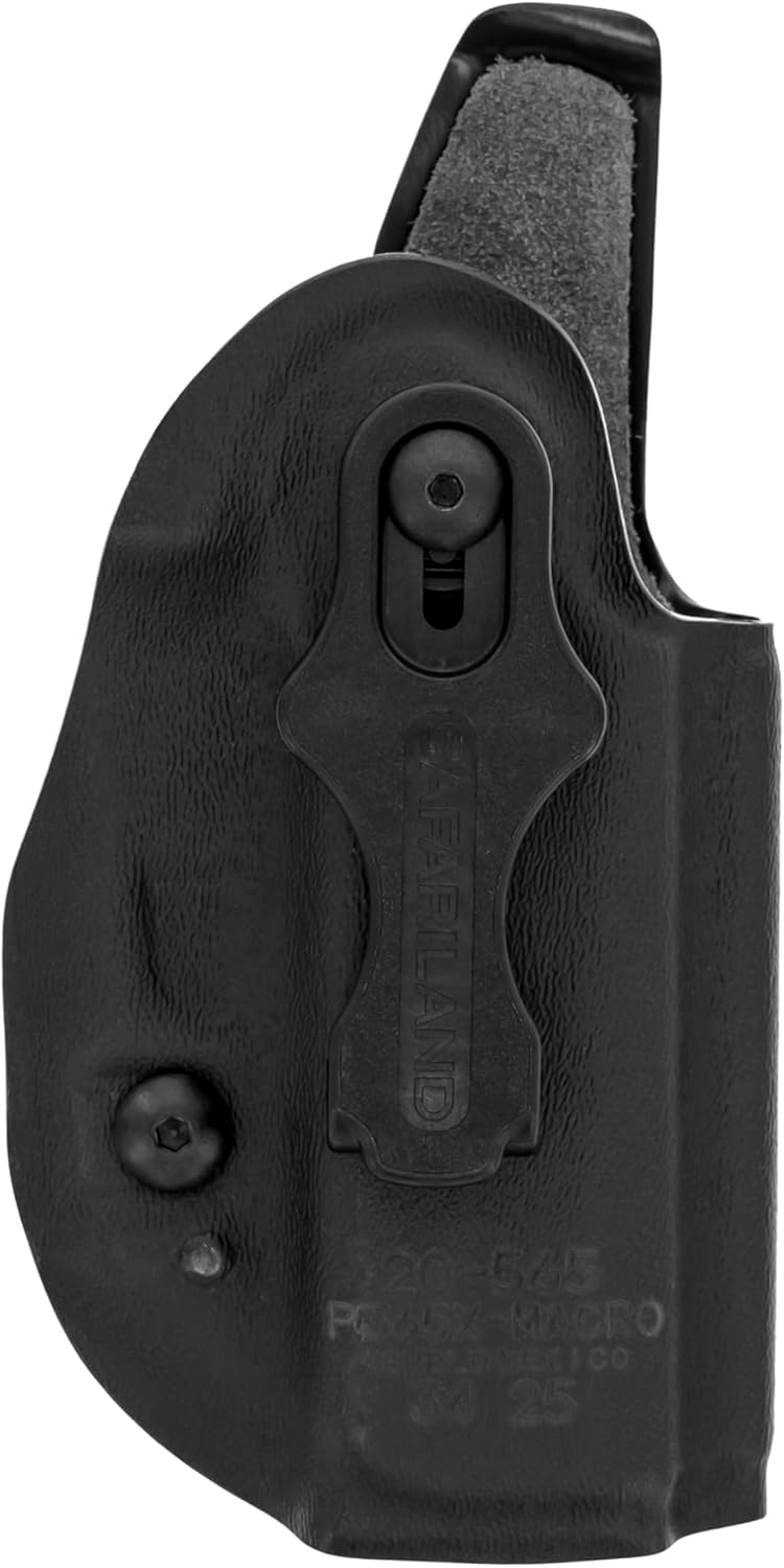 Safariland Species IWB Holster Compatible with Sig Sauer P365 XMacro, STX Tactical Black, Right Hand