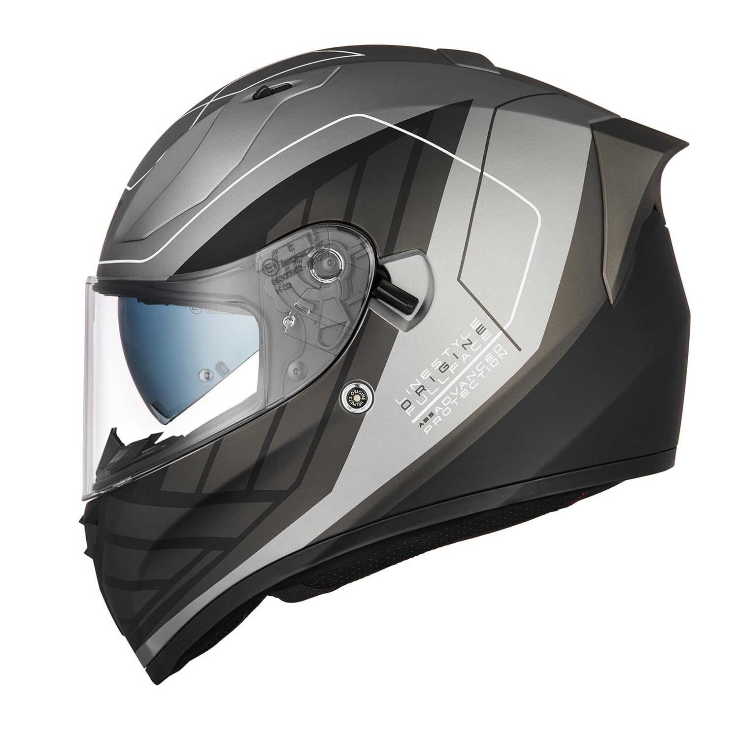 ORIGINE Casco Integrale per Moto da Strada con Doppia Visiera Omologato ECE2206