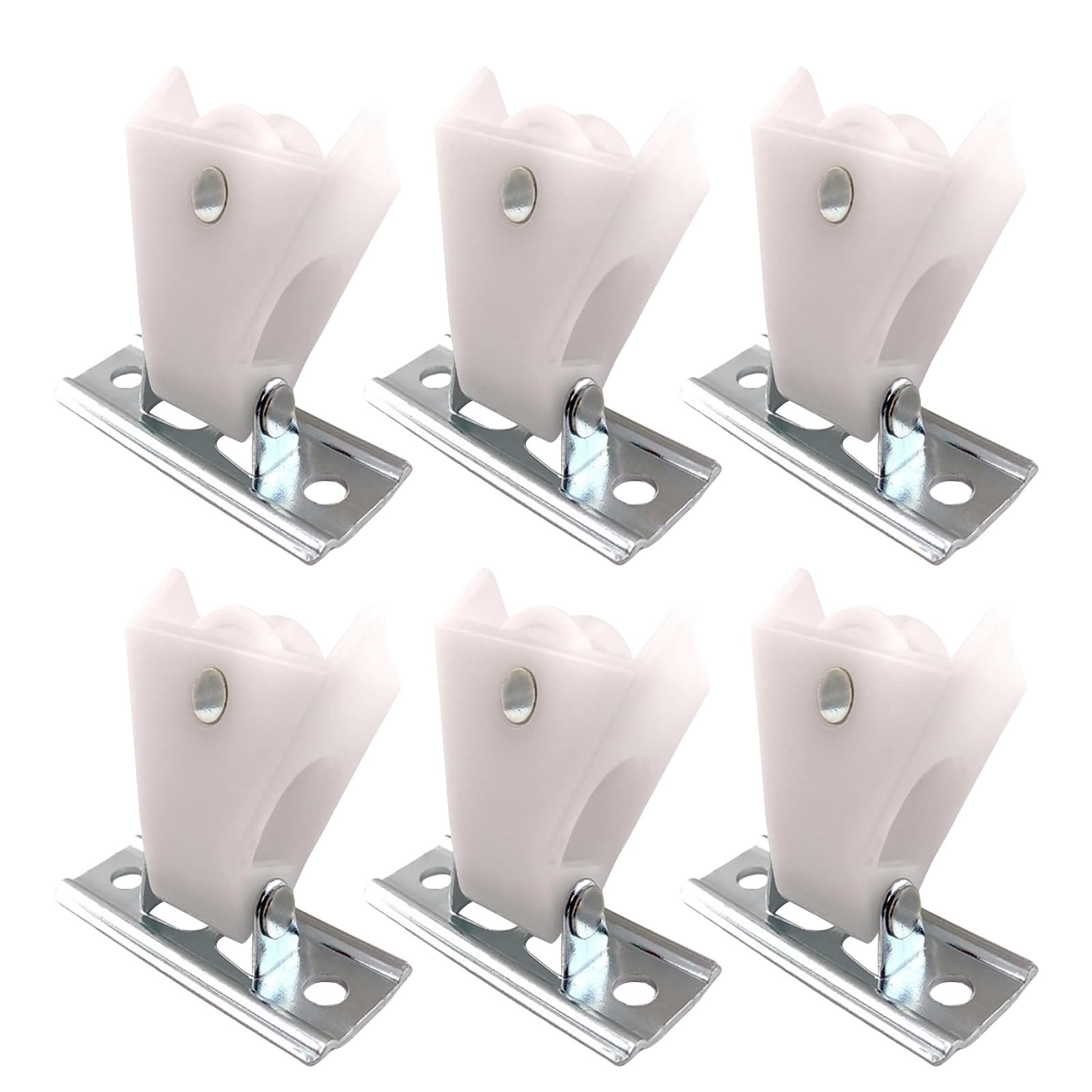 MEAKTSMI 6Pcs Roller Blind Bamboos Blind Cord Pulleys Window Blind Lock For Roman Blinds Pleated Curtains Replacement Accessories