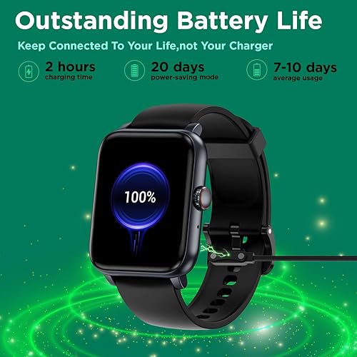 Miniatura 7 de BENIO Fitness Tracker AnswerMake CallsVoice Calls, 247 Heart Rate, Spo2, Sleep Tracker, 1.85" Smartwatch with 100 Sports Modes Activity Trackers,