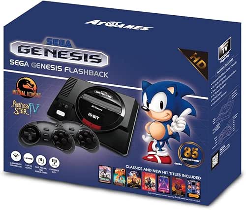 AtGames Sega Genesis Flashback con 85 Giochi