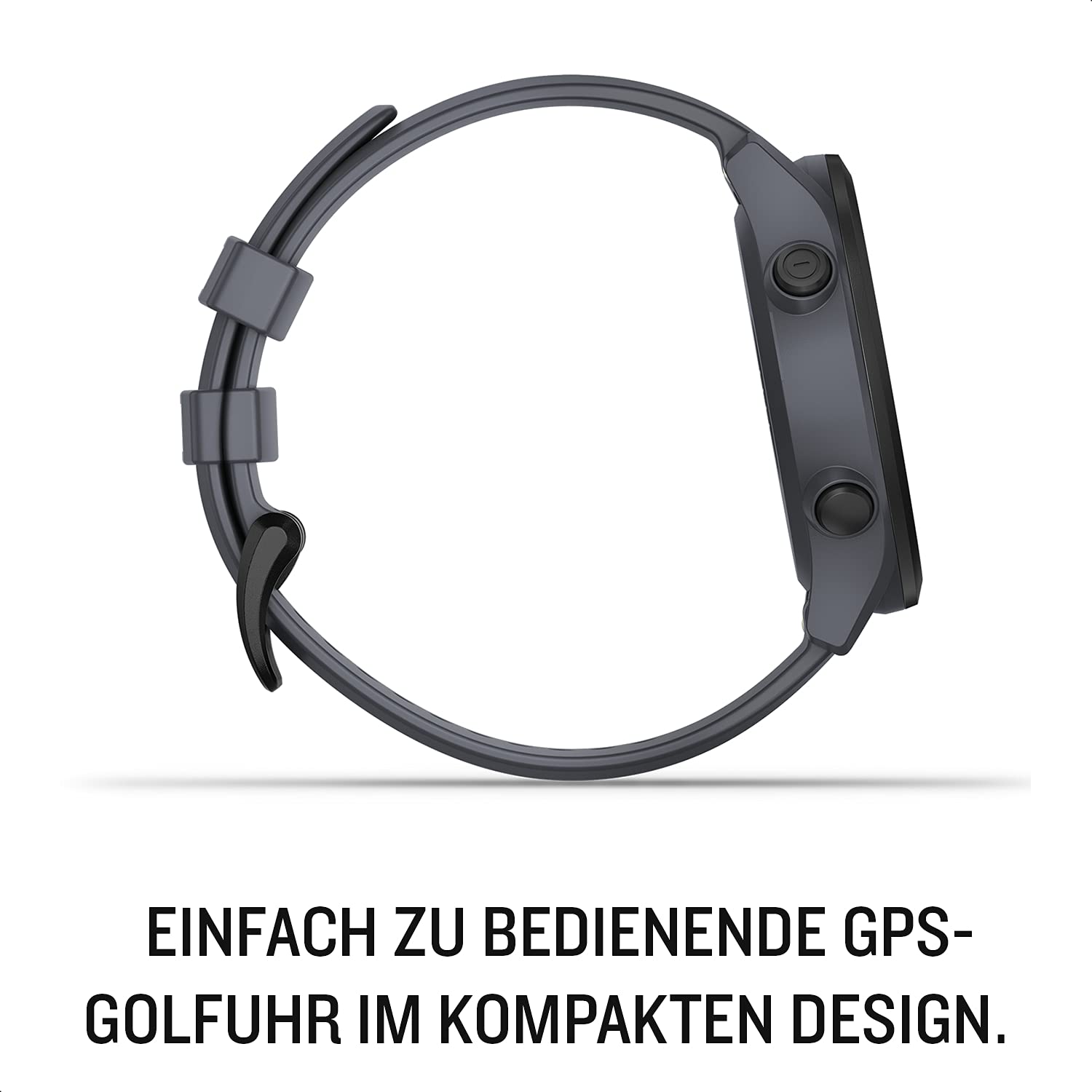 Garmin Approach S12 - GPS-Golfuhr mit Schlagweitenmessung & Distanzangaben zum Grün/Hindernissen auf 42.000 Golfplätzen. 1,3“ Display mit einfacher Bedienung (Generalüberholt)