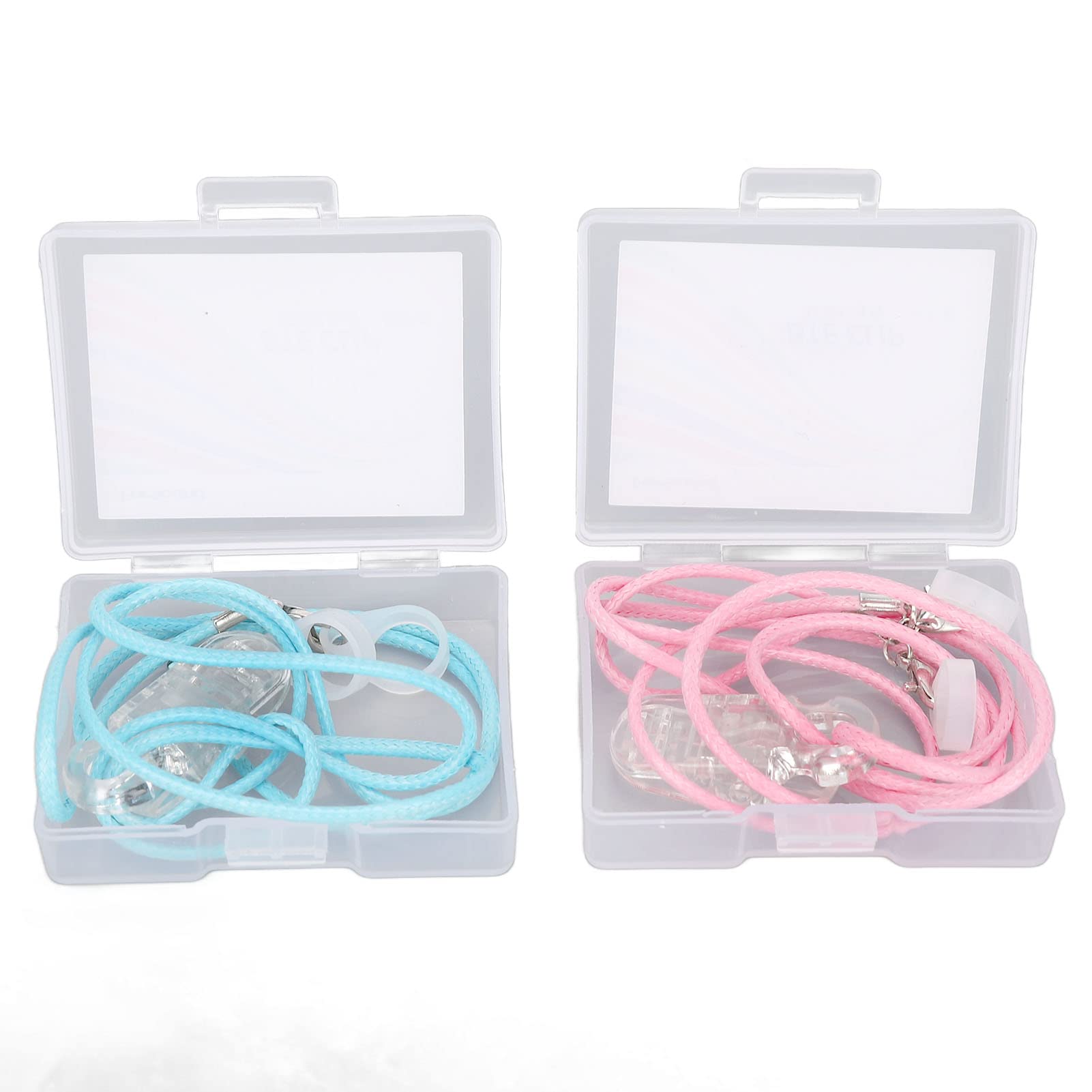 2 Piezas de Cordón para Amplificador Auditivo, Soporte para Clip de Audífonos, Cuerda Portátil para Colgar, Clips de Cordón para Amplificador Auditivo Antipérdida, Cuerda de Protección para Audífonos