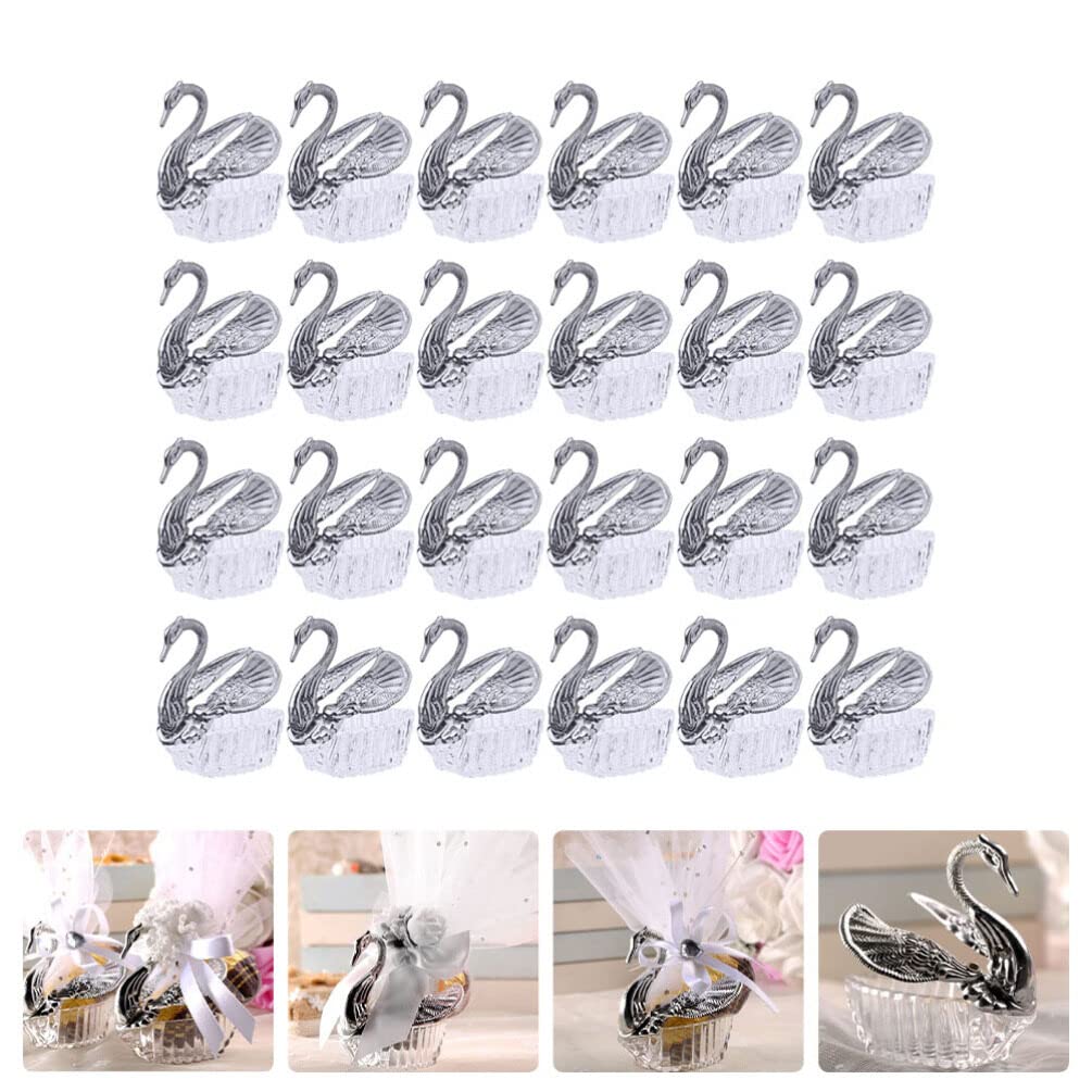 VILLCASE 24pezzi Scatole Per Caramelle Per Matrimoni Scatole Regalo Per Caramelle Per Dolcetti in Resistente