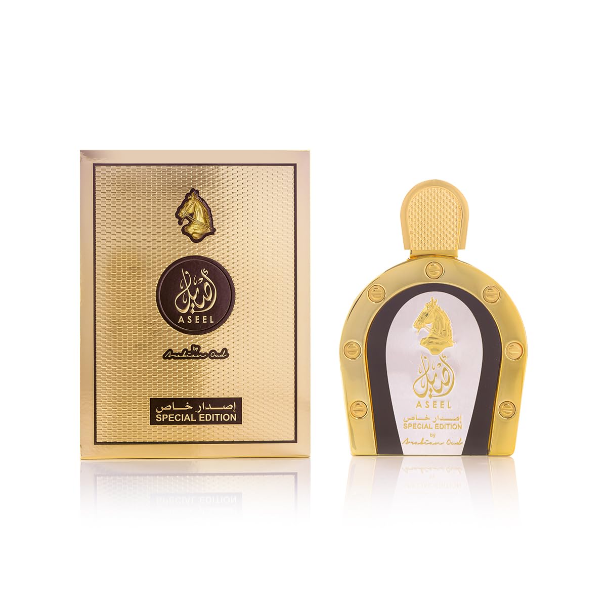 Arabian Oud perfume | Aseel Special Edition 110ml, Unisex Fragrance For Him and For Her, Luxury Perfume, Eau de Parfum EDP with Ambergris, Vanilla, Praline, Rose