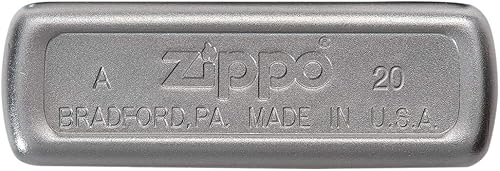 Miniatura 7 de Zippo encendedores cromados Cromo satinado,plateado, (Antique Silver Plate),Cromo cepillado,Arco cromado,Barrido de espiga Cromo,High Polish