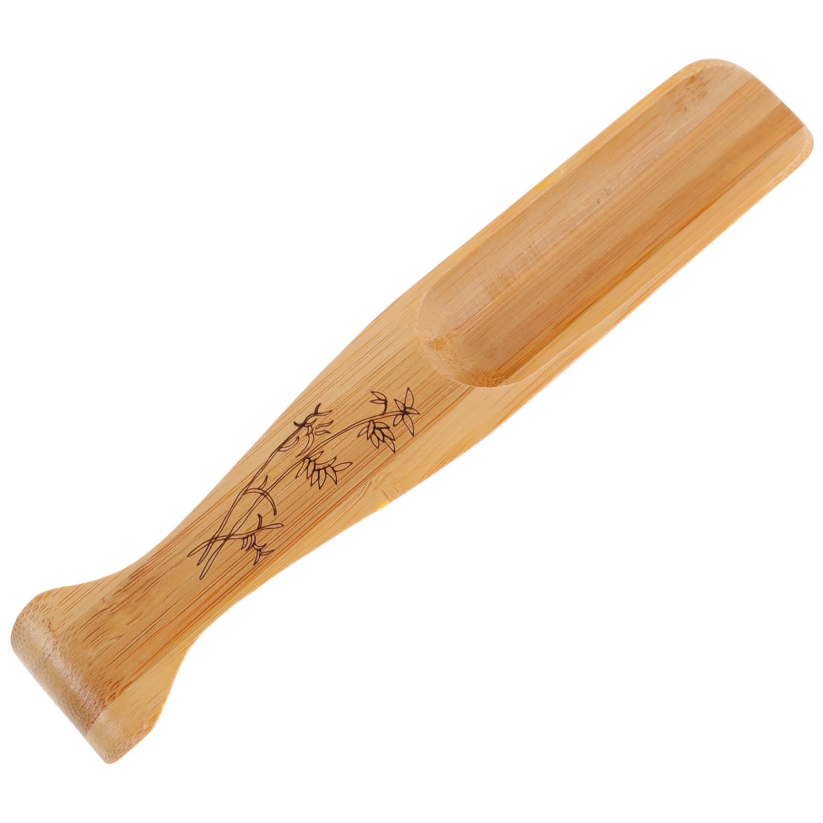 Alipis Handmade Wooden Tea Scoop Fishtail Shape Tea Spoon Perfect for Coffee Sugar Accessory