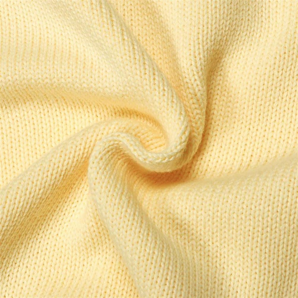 Women's Classic V-Neck Sweater Vest Knitted Sleeveless Tops