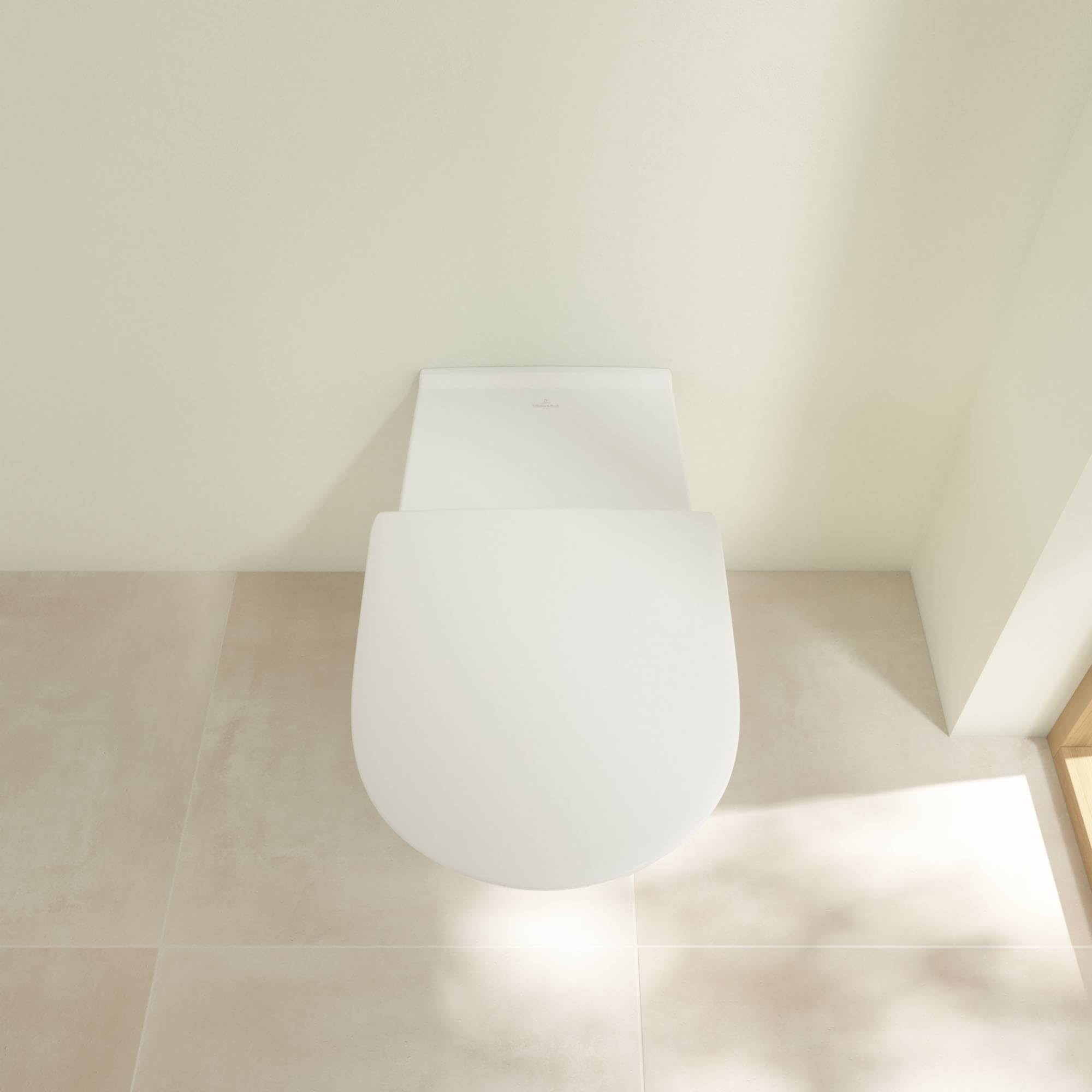 WC suspendu PMR sans bride VILLEROY ET BOCH O.novo