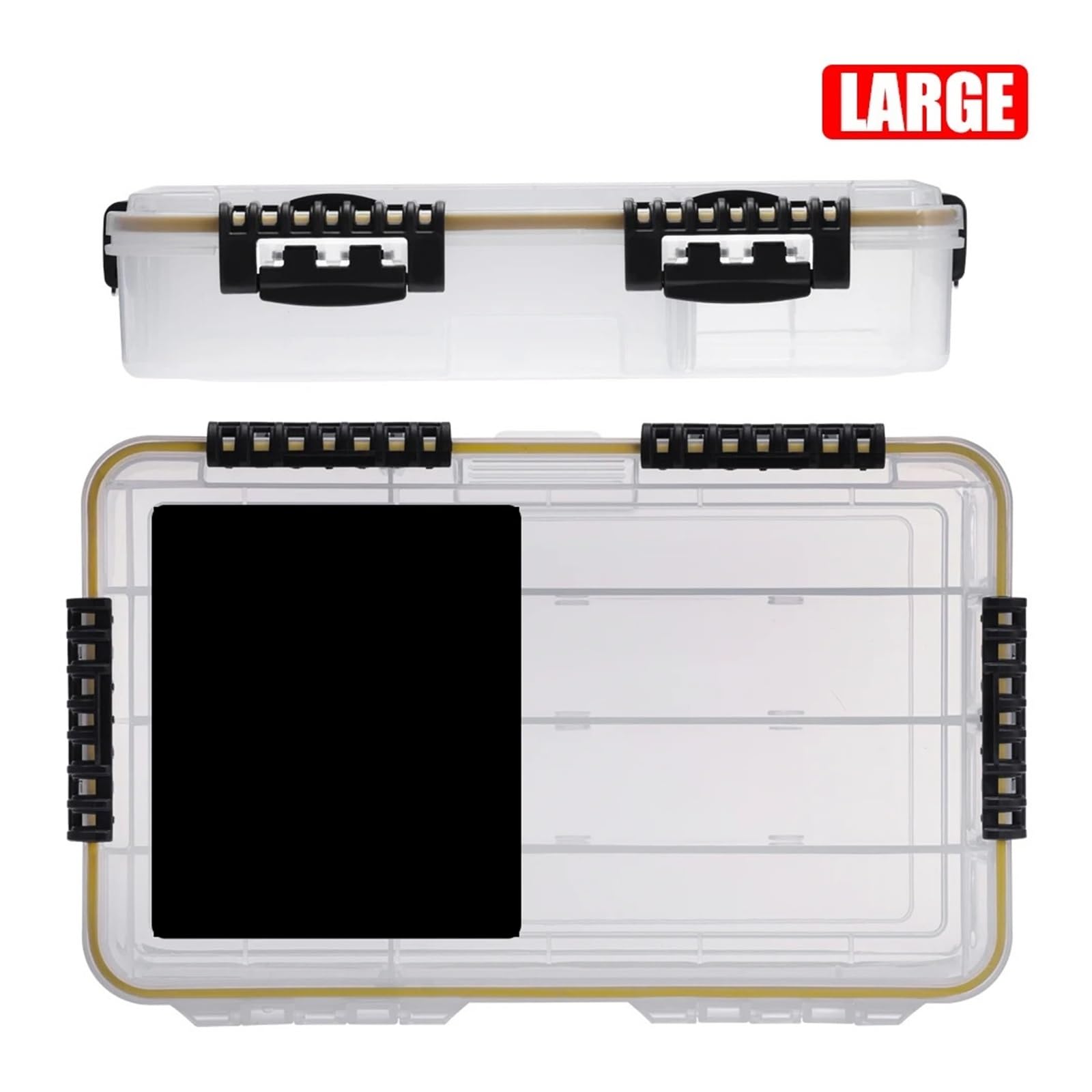 Scatola porta attrezzi da pesca impermeabile, custodia esche for ami, accessori for attrezzatura portatile