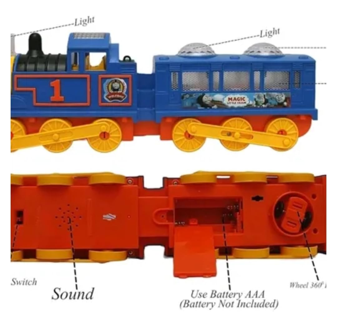 Buy Cartoon face Print on Engin Kids Train World Flash