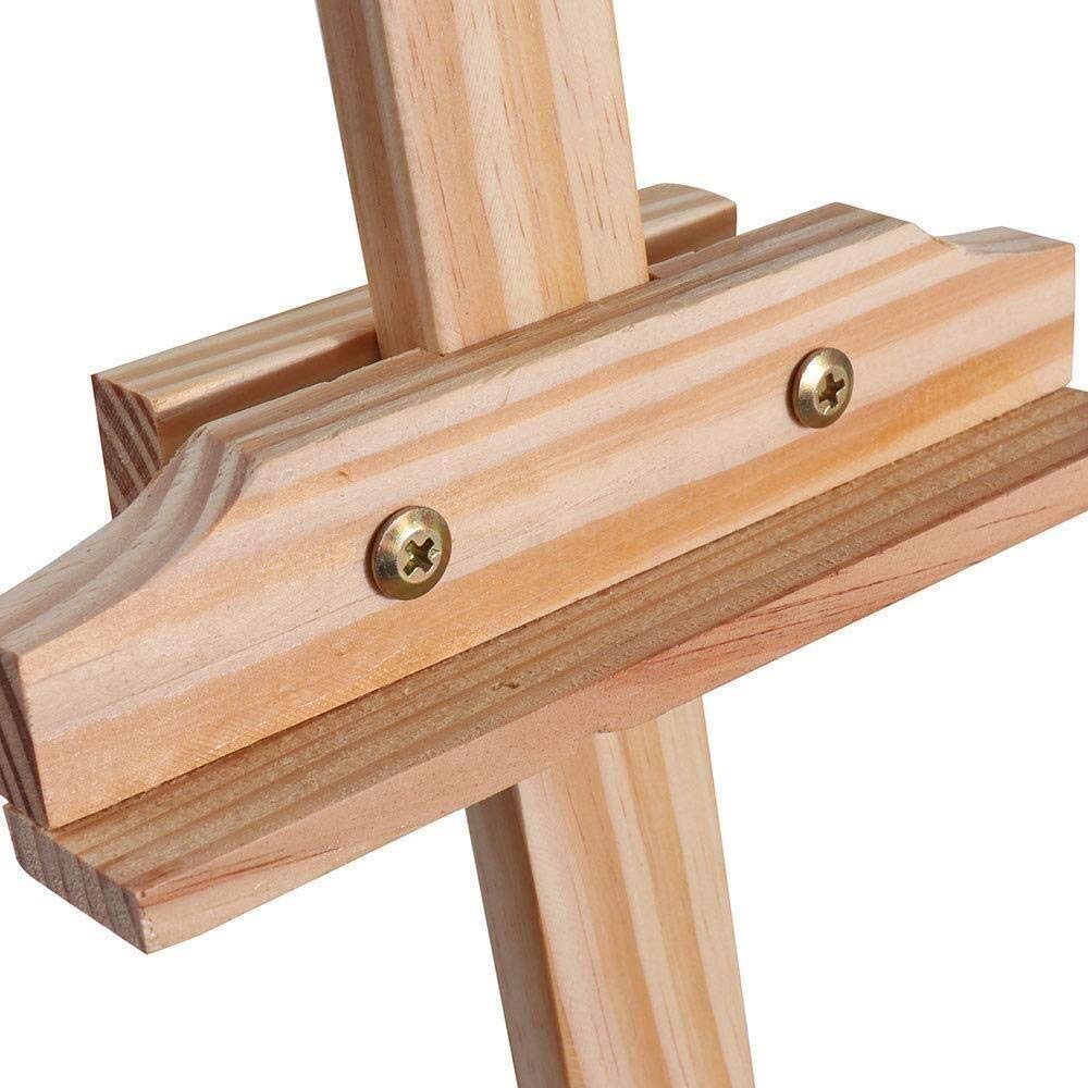 Staffelei aus Holz, Künstler-Kaffee-Staffelei, Hochzeits-Multifunktions-Holzstaffelei, Atelier-Malerei aus Holz