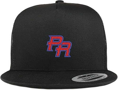 Miniatura 5 de Trendy Apparel Shop Puerto Rico PR Gorra de malla bordada pequeña de 5 paneles