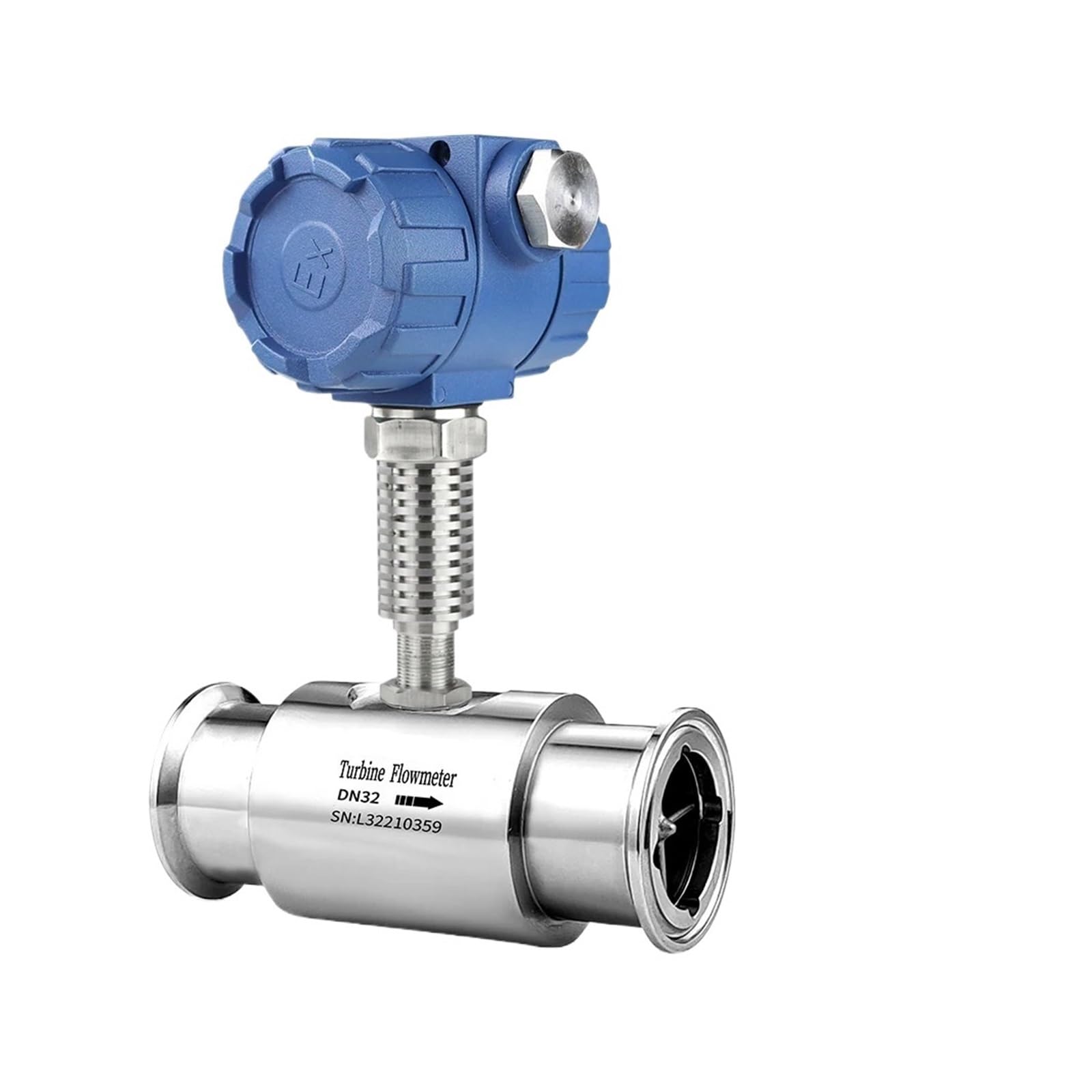 KSZHZYMGX Spiral Flowmeter and Liqiud Flow Meter for Tap Water(DN4)