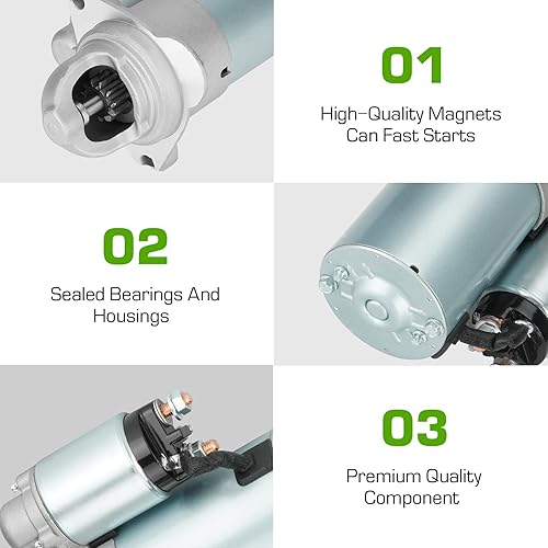 Miniatura 2 de Ajuste de arranque para Chevy Colorado 2004-2006 Trailblazer 2002-2005 Ajuste para GMC Canyon 2004-2006 Envoy 2002-2005 Ajuste para Oldsmobile