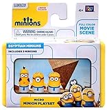 Thinkway Despicable Me Minions Movie Egyptian Minions 2-Inch Micro Playset
