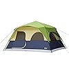PORTAL 8 Person Instant Tent for Camping, Large Water Resistant Cabin Family Tent Easy Setup with 5 Large Mesh Windows, Rainfly, Carry Bag