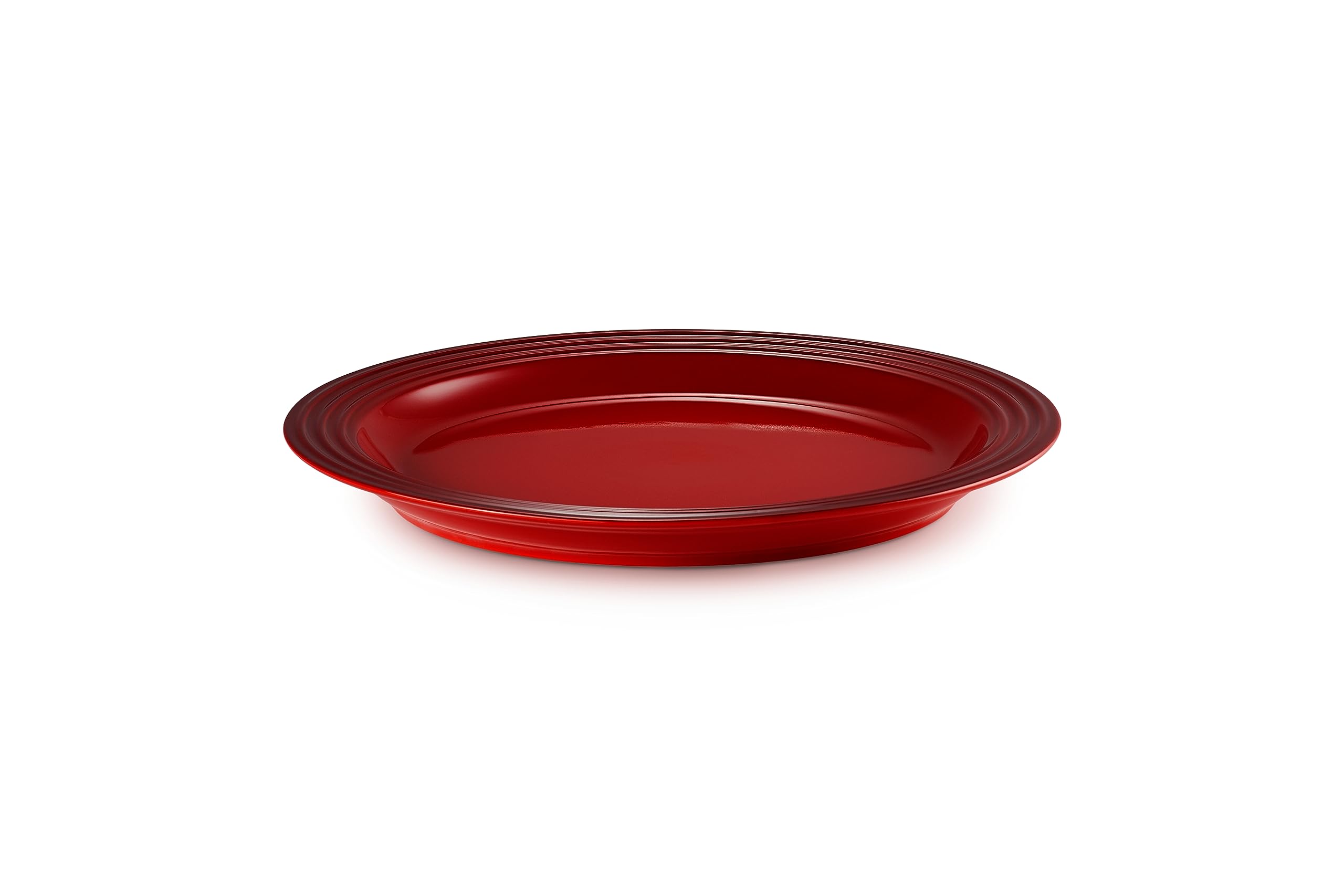 LE CREUSET Vajilla de 12 piezas de cerámica de gres, Cereza, 79351000607081