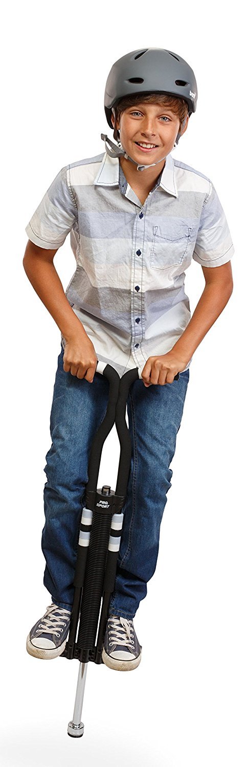 New Bounce Pogo Stick Set - Set of Two Ultimate Pogo Sticks W/Silicone Grips - Sport for Ages 5-9 and Pro Sport for Ages 9 and Up - Image 8