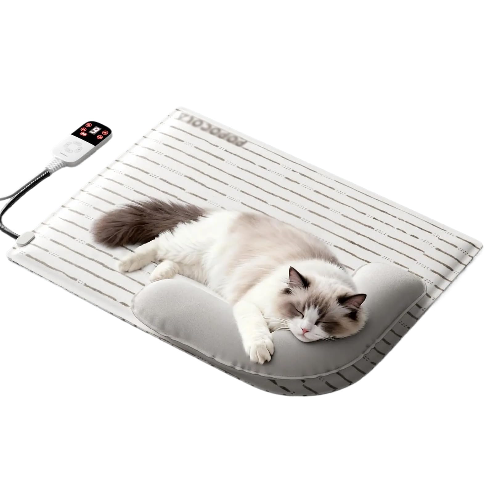 GPDNBIEU Heated pet mats, Heating Pad for Cat, Intelligent Temperature Control, Durable, for Cats, Dogs and Other Pets