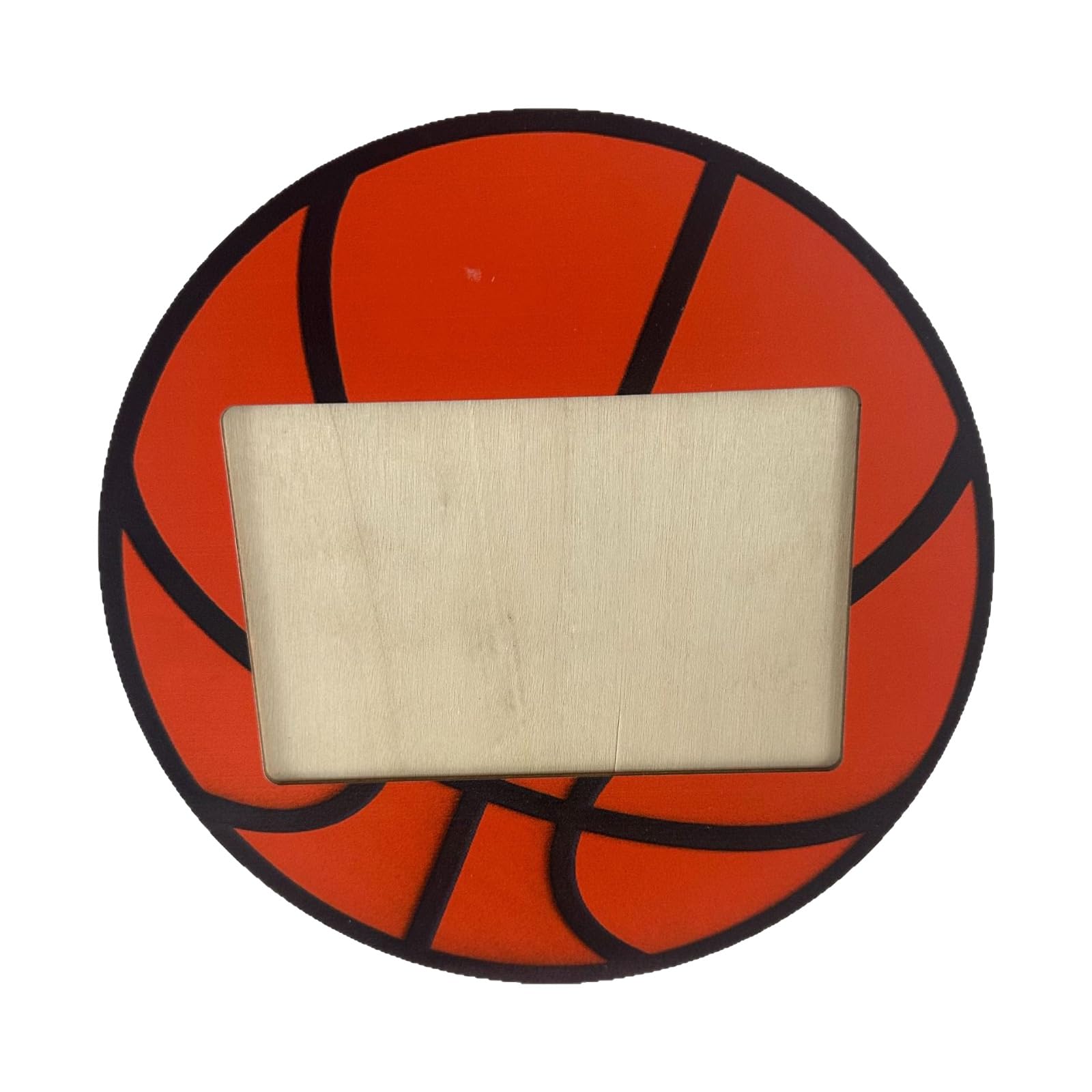 SHINLHUA Permanent Hardwood Presentation Frame with Athletic Ball Forms for Tabletop Decor and Gifts Football Photo Frame