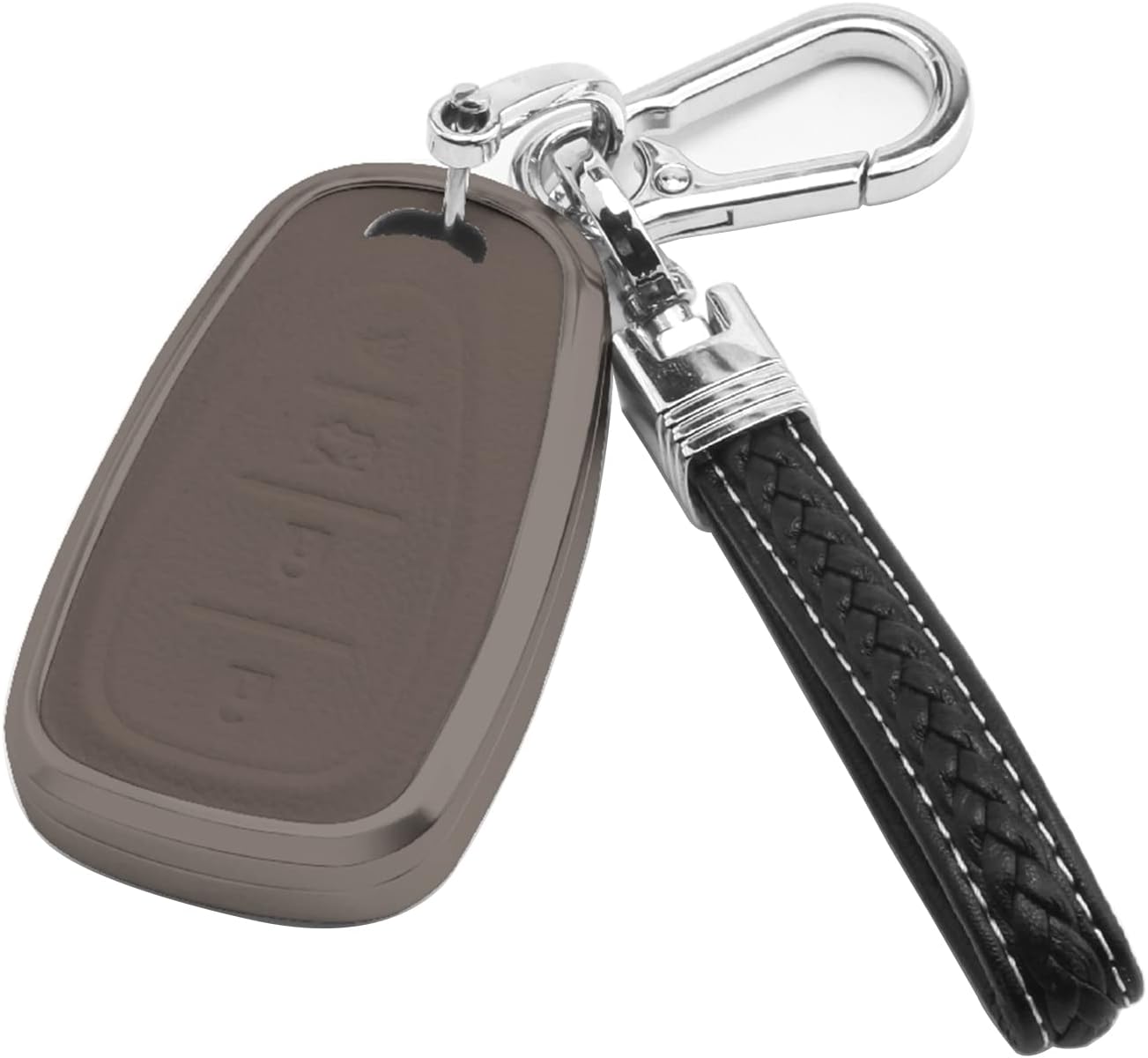K LAKEYK LAKEY Car Key Fob Cover,Compatible with Chevrolet Chevy Malibu Camaro Cruze Spark Bolt Trax Traverse BlazerKey Fob Case