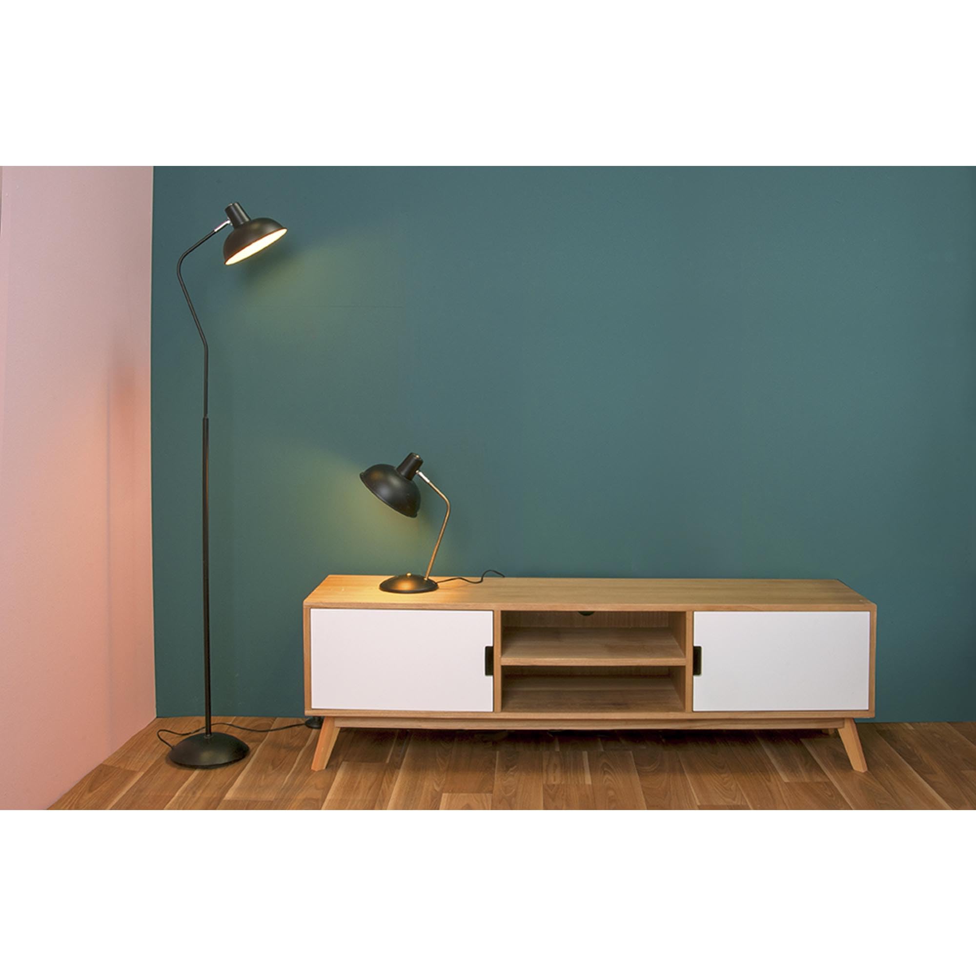 Leitmotiv Hood tafellamp, Pt Groep Bv, De_home, Ptgrs, Ø 19,5 cm - Höhe 37,5 cm