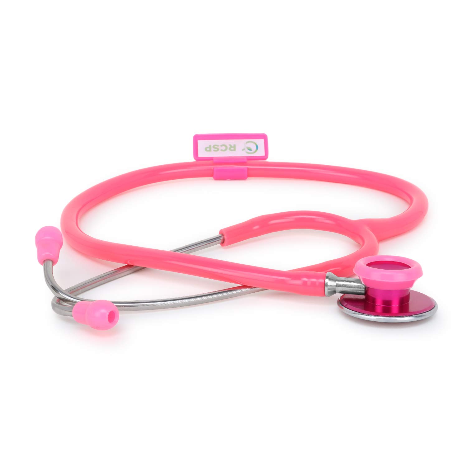 RCSP Adjustable Stethoscope For Doctors And Medical Student, Adult | light weight Chest Piece with Flexible Jointless Tube & Soft Sealing Ear Knobs MICRO AL (PINK) (B08P8Z8RPZ) Amazon Price History, Amazon Price Tracker