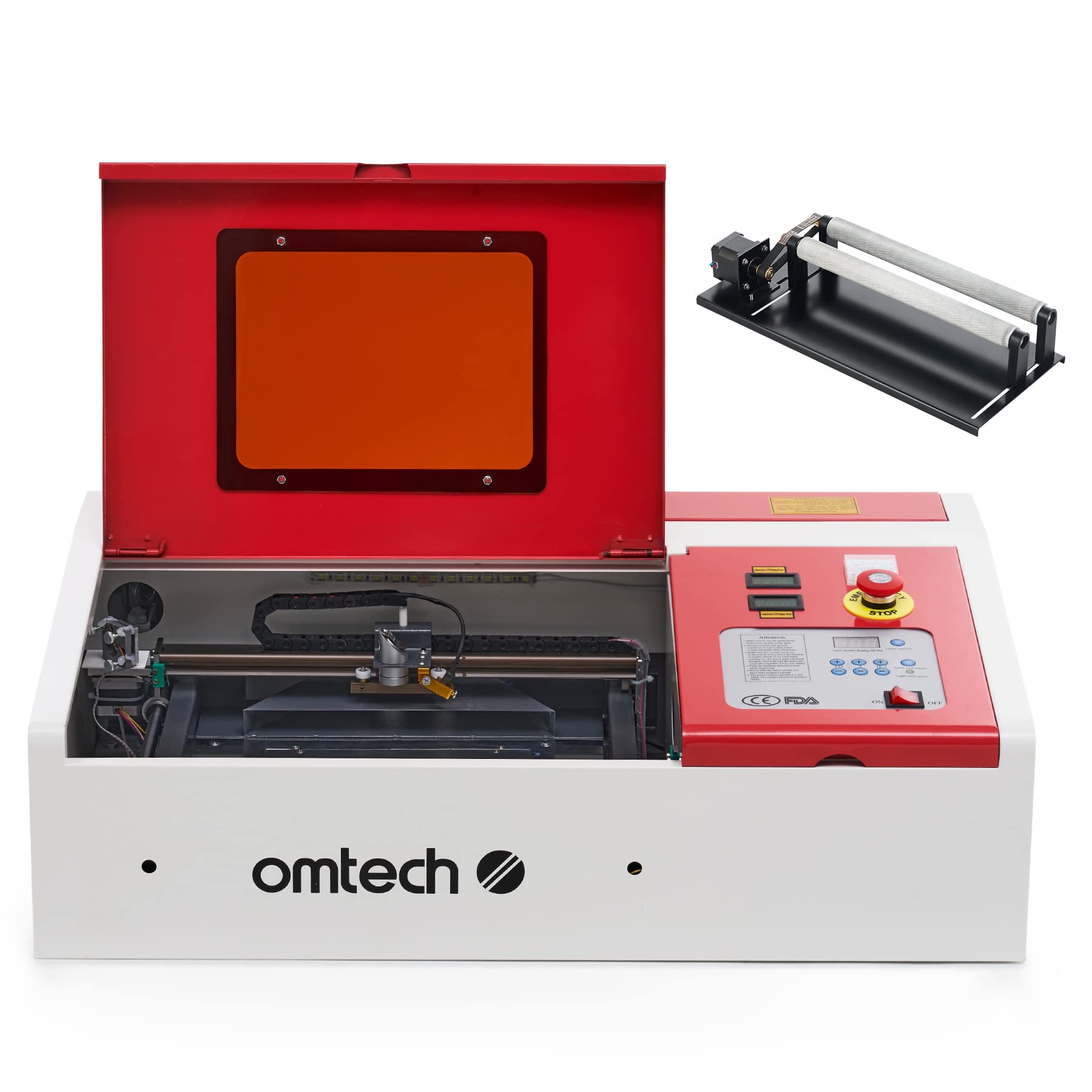 Buy OMTech CO2 Laser Engraver, 8"x12" Desktop K40 Laser Engraving