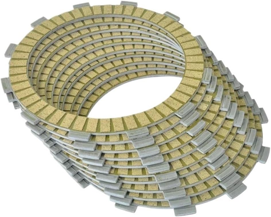 Clutch Friction Plate Kit Motorcycle Friction Clutch Discs Plates 10PCS 9+1 for GV1200 GL GV1200 for Madura 1985 1986