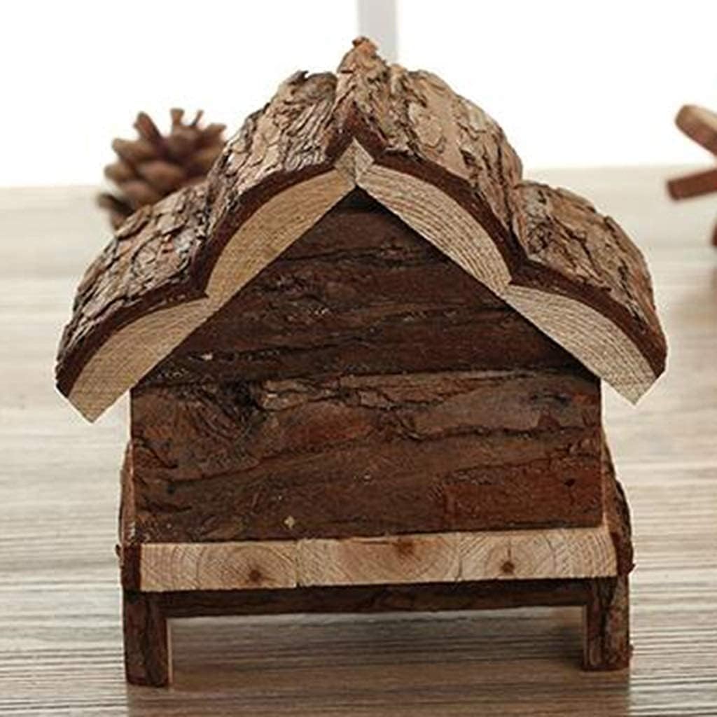 Animals Reptile House Wooden with Slide Stairs Hideouts Amphibians Accessories Hamster Small Pet Supplies Gift