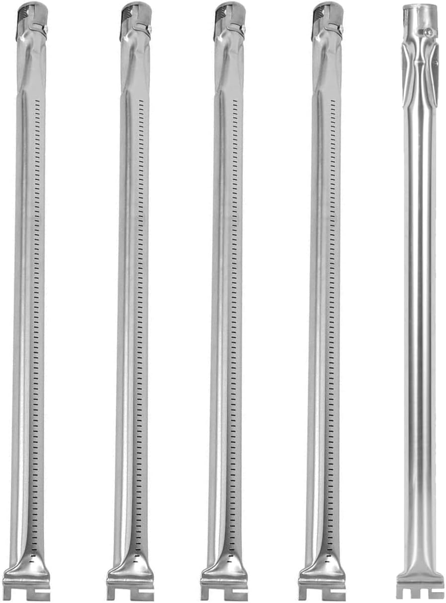 S6G555 (5-Pack) Grill Burner Tubes for Weber Summit 440 Summit 450 Grills