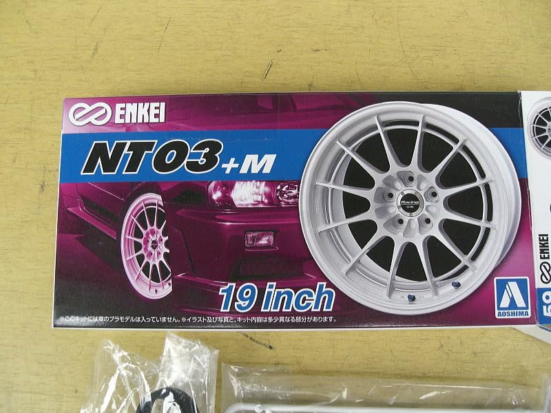アオシマ　19台セット Amazon | 1/24 アオシマ エンケイ NT03＋M 19インチ タイヤ＆ホイール