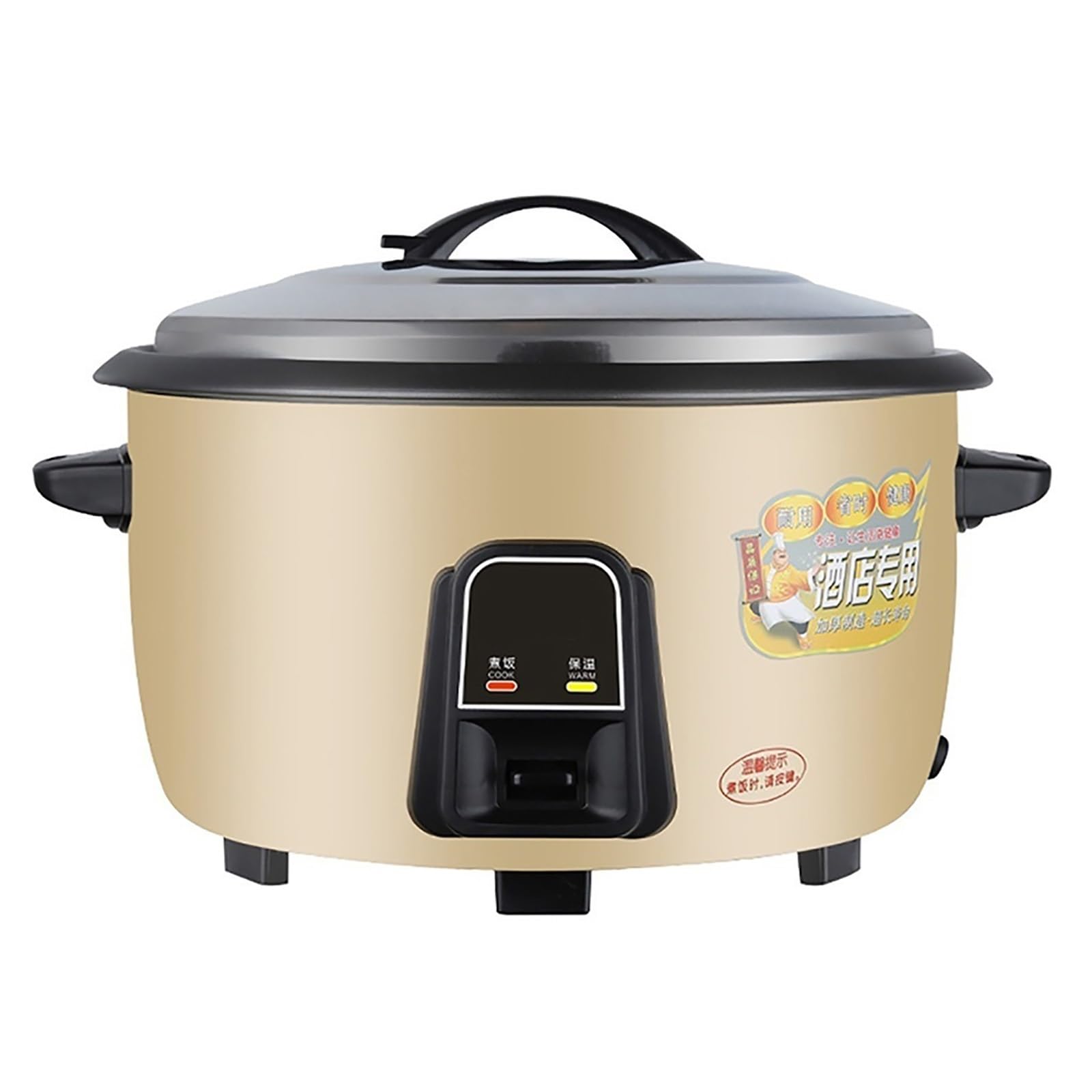 Olla arrocera comercial de Gran capacidad (8-45 L) para restaurantes, hoteles y escuelas, de 8 a 60 Personas, 220-240 V (13 L)