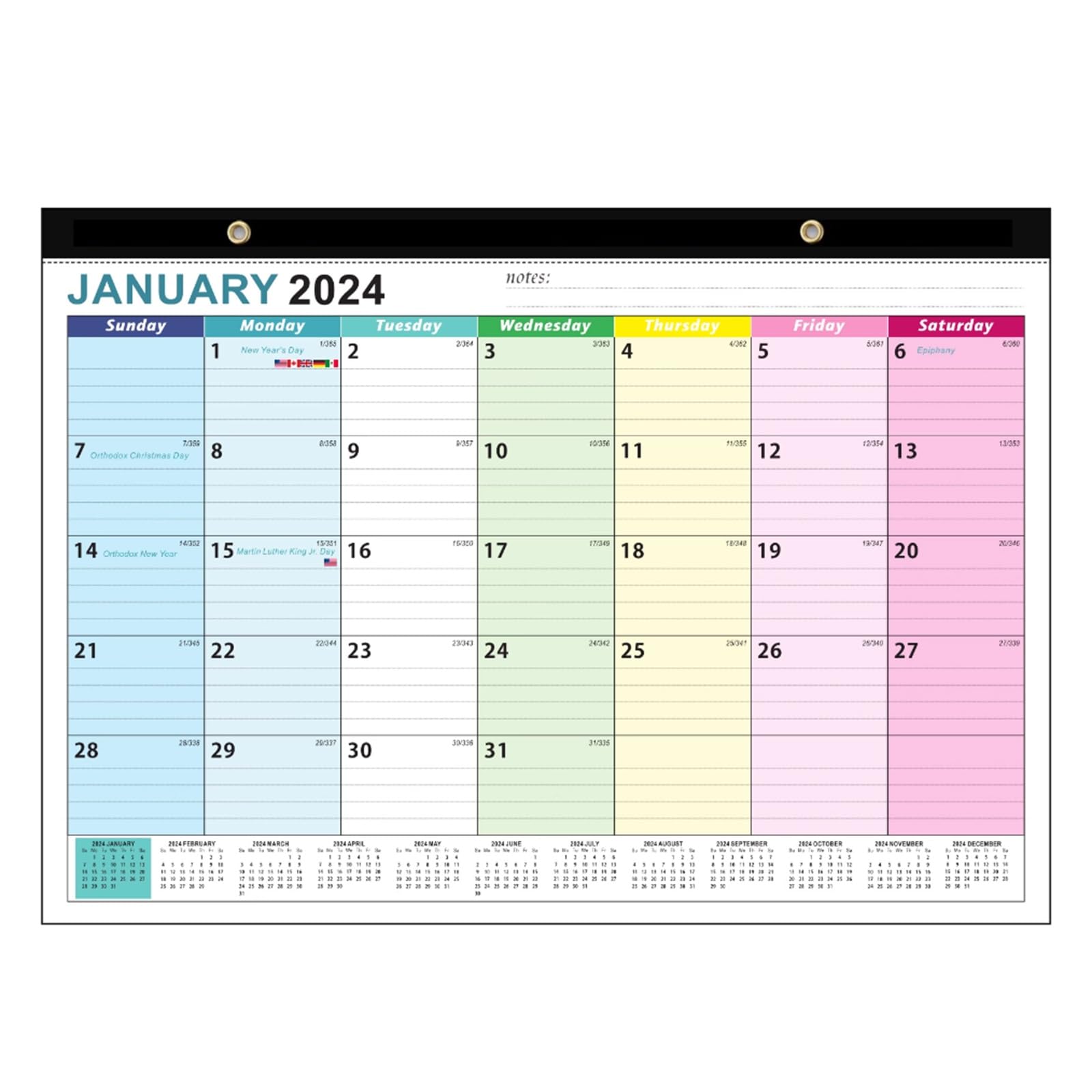amazon-com-high-efficiency-calendar-wall-calendar-from-jan-2024-to-jun-2025-calendar-with-corner-protectors-and-perforated-pages-for-planning-and-organizing-striking-calendar-color-multi-colored-b-office-products