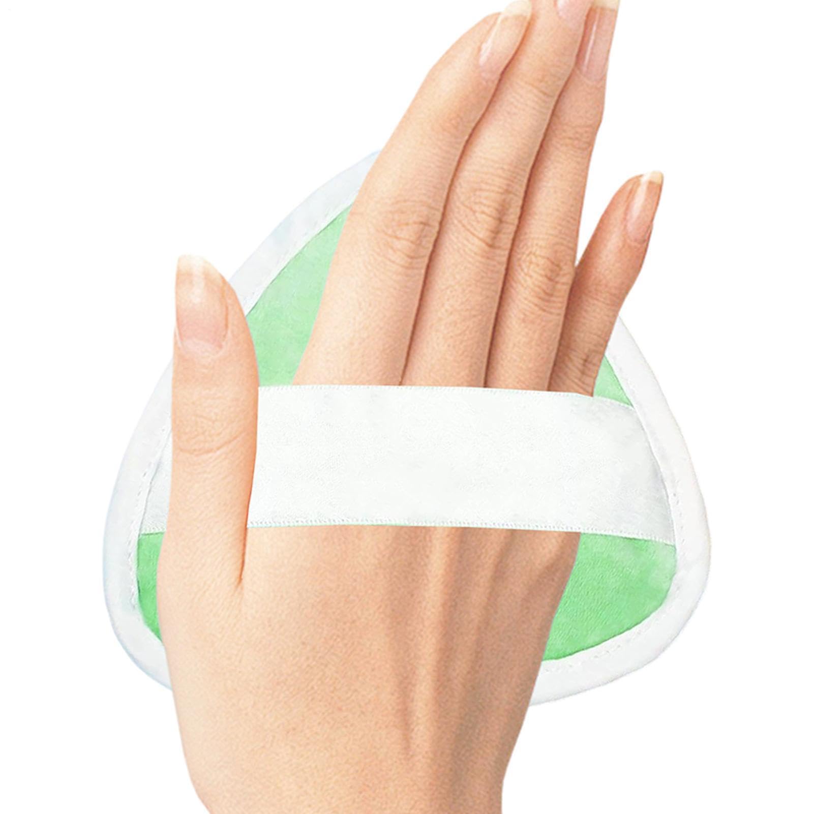 Limpiador triangular suave quitamanos lavable para el cuidado de la piel infantil
