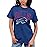 Junk Food Clothing x NFL - Buffalo Bills - Bold Logo - Unisex Adult Short Sleeve Fan T-Shirt for Men and Women - Size X-Large
