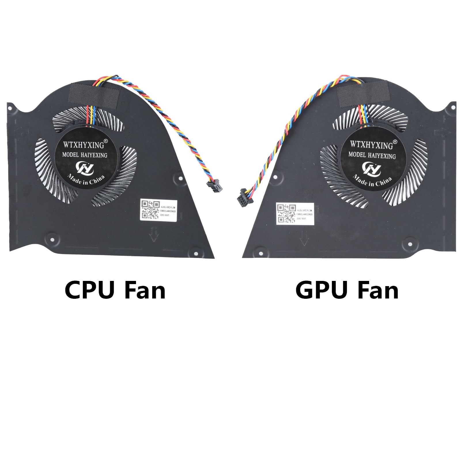 Laptop CPU GPU Ventola Raffreddamento DC12V 1A 4Pin Radiatori per Zephyrus S GX531 GX531GM GX531GX Ventola Raffreddamento per Laptop